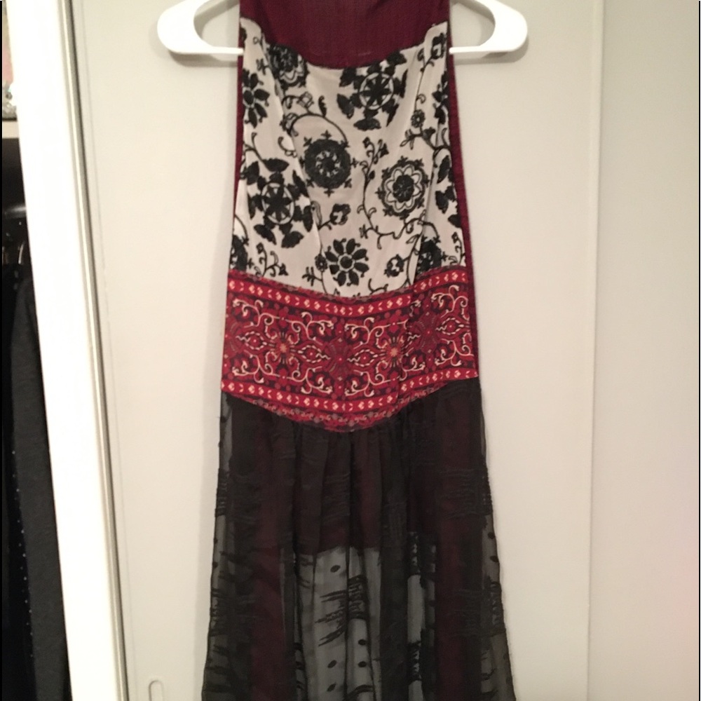 Adorable long elegant draping vest